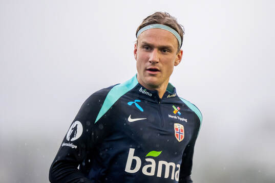 Erik Botheim of the Norwegian national football team