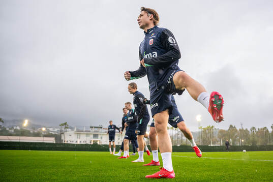 Patrick Berg of the Norwegian national football team