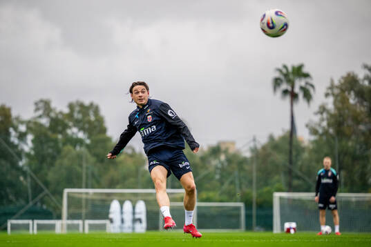 Patrick Berg of the Norwegian national football team