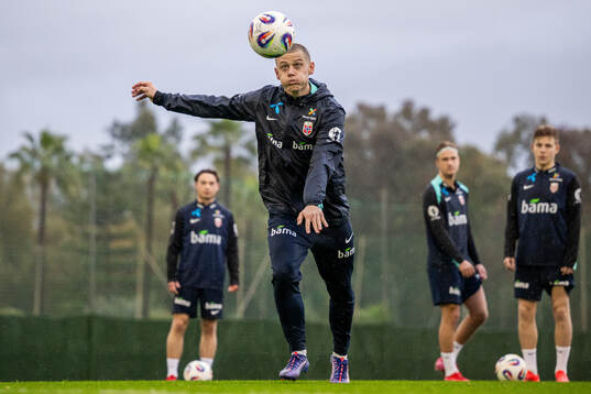 Julian Ryerson of the Norwegian national football team