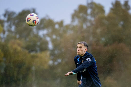 Marcus Holmgren Pedersen of the Norwegian national football