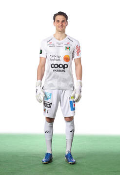 Varbergs målvakt Oscar Ekman