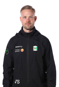 Varbergs assisterande tränare Victor Salwén