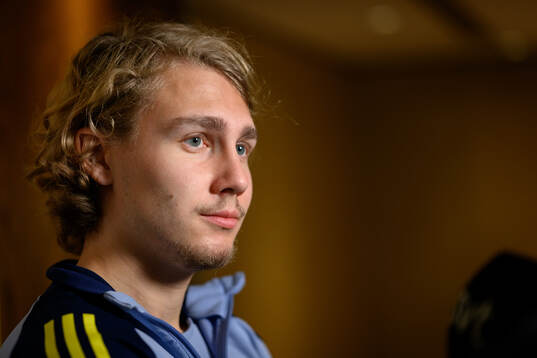 Sebastian Nanasi of the Swedish men's national football