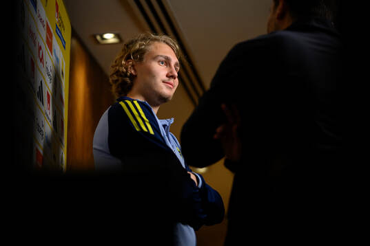 Sebastian Nanasi of the Swedish men's national football