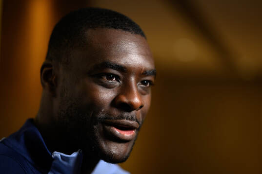 Ken Sema of the Swedish men's national football team at a