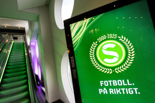 Generell vy av entrén