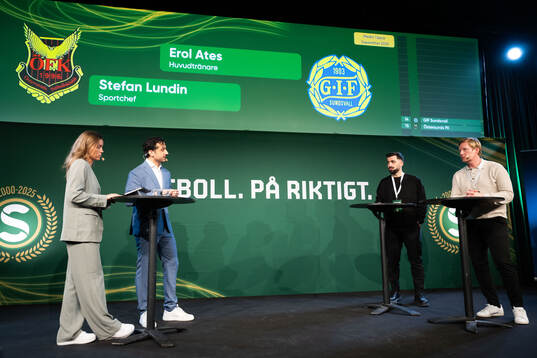 Programledare Adelisa Grabus och Ramin Nouri med
