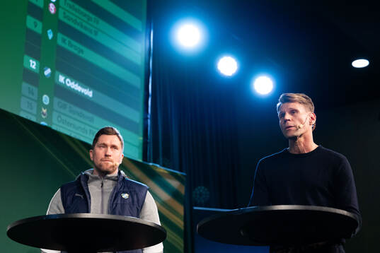Oddevolds tränare Rikard Nilsson och Kalmars huvudtränare