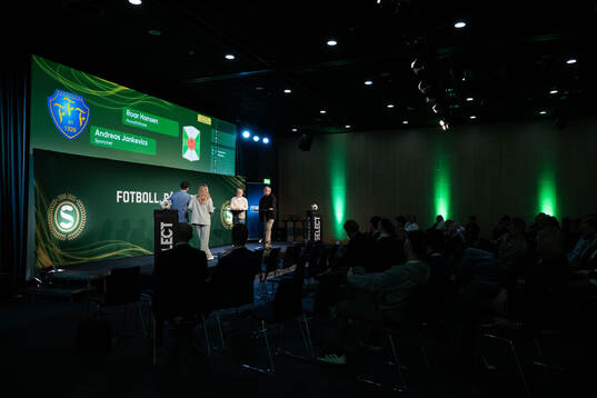 Falkenbergs sportchef Andreas Jankevics och Varbergs