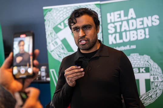 Västerås tränare Kalle Karlsson