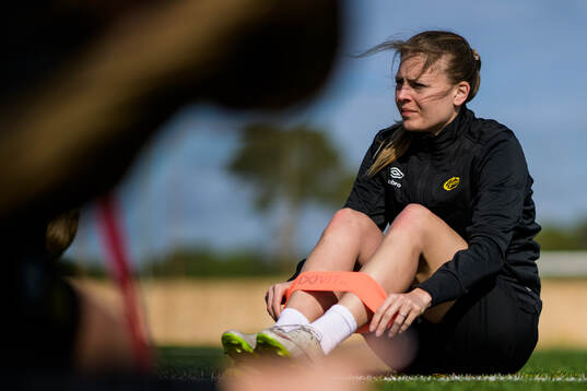 Fotbollsansvarig Jenny Holm