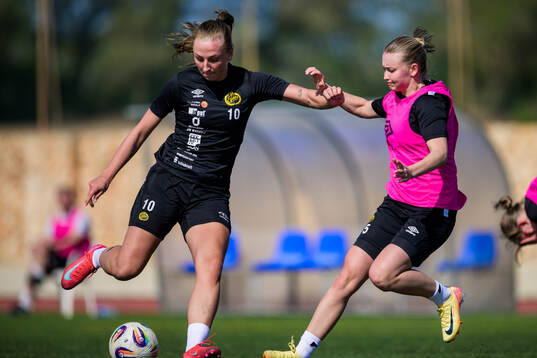 Stina Jensen och Elin Johansson