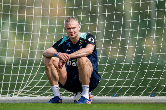 Erling Braut Haaland of the Norwegian national football team