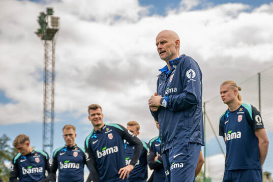 Ståle Solbakken, head coach of the Norwegian national