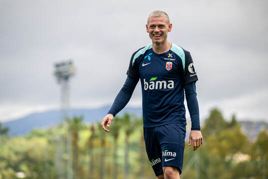 Julian Ryerson of the Norwegian national football team