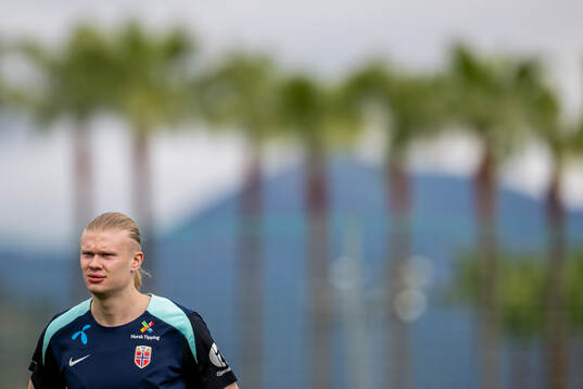 Erling Braut Haaland of the Norwegian national football team