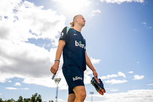 Erling Braut Haaland of the Norwegian national football