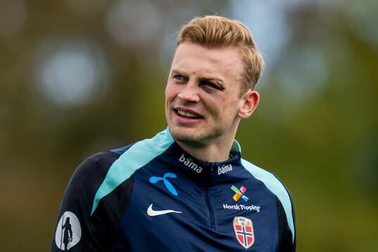 Sondre Langås of the Norwegian national football team
