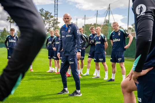 Ståle Solbakken, head coach of the Norwegian national