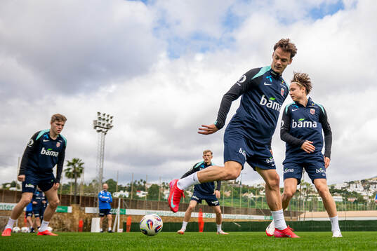 Felix Horn Myhre of the Norwegian national football team