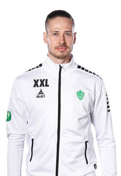 Brages spelande målvaktstränare Adrian Engdahl (nummer 13)