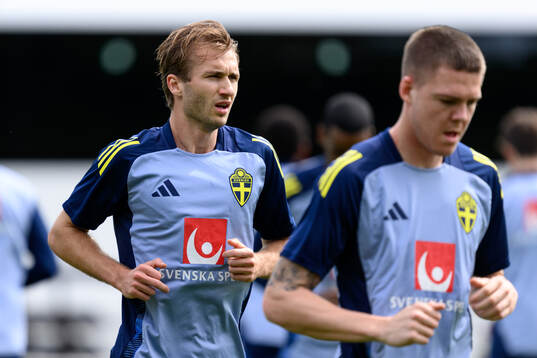 Benjamin Nygren of the Swedish men's national football team