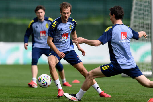 Benjamin Nygren of the Swedish men's national football team