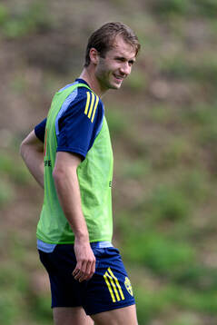 Benjamin Nygren of the Swedish men's national football team