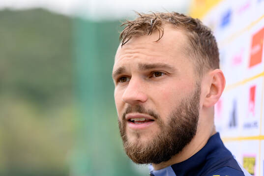 Jesper Karlström of the Swedish men's national football