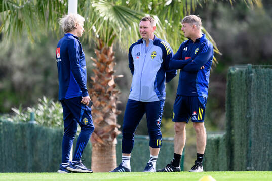 Team manager Stefan Pettersson, head of football at the