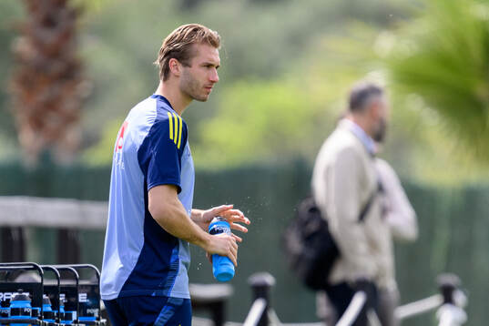 Benjamin Nygren of the Swedish men's national football team