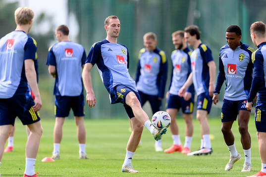 Gustaf Nilsson of the Swedish men's national football team