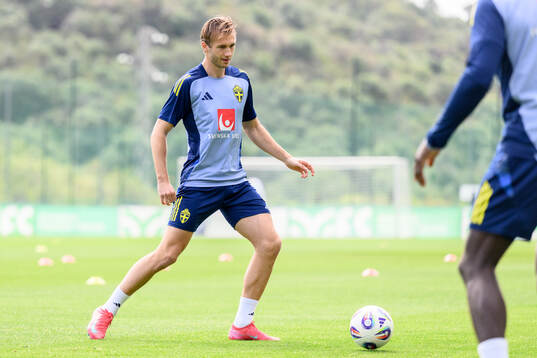 Benjamin Nygren of the Swedish men's national football team