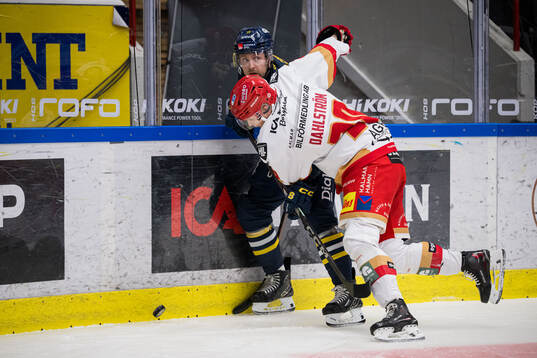 Södertäljes Albin Carlson och Kalmars John Dahlström