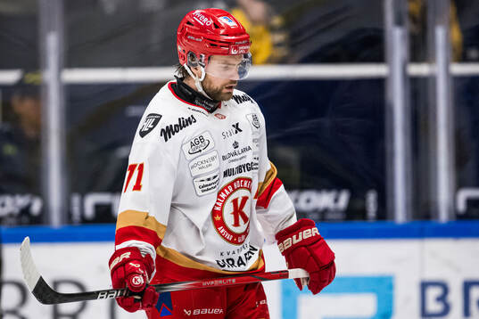 Kalmars Gabriel Olsson deppar