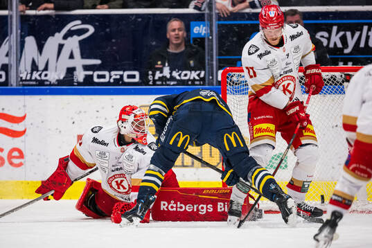 Kalmars målvakt Jacob Crespin släpper in 4-3