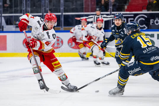 Kalmars Matt Fonteyne och Södertäljes Albin Carlson