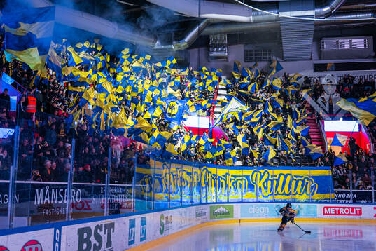 under kvartsfinal två i Hockeyallsvenskan mellan