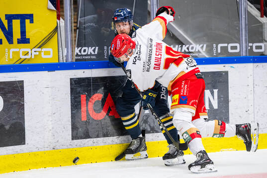 Södertäljes Albin Carlson och Kalmars John Dahlström