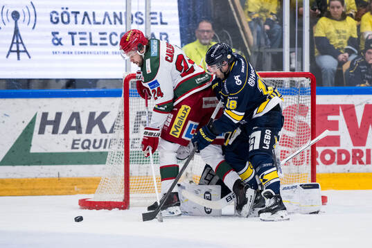 Modos Måns Carlsson och HV71s Joseph Laleggia