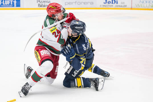 Modos Måns Carlsson och HV71s William Ignberg Nilsson