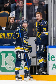 HV71s Olle Alsing och William Ignberg Nilsson
