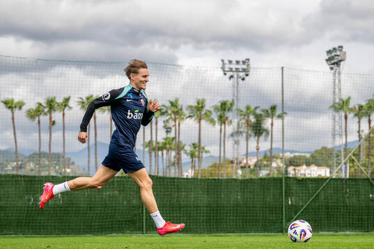 Martin Ødegaard of the Norwegian national football team
