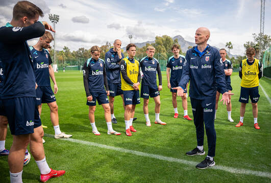 Ståle Solbakken, head coach of the Norwegian national