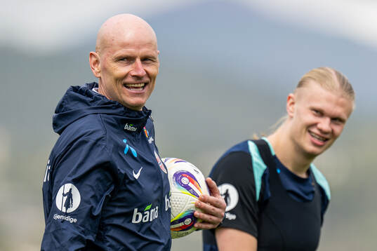 Ståle Solbakken, head coach of the Norwegian national