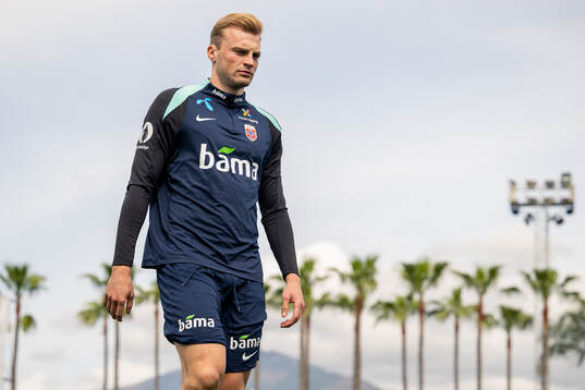 Sondre Langås of the Norwegian national football team