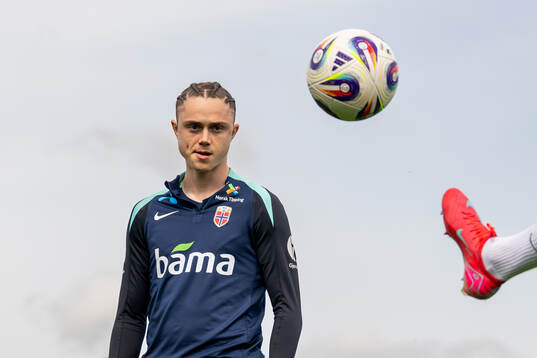 Thelo Aasgaard of the Norwegian national football team