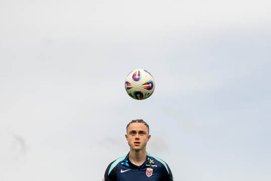 Thelo Aasgaard of the Norwegian national football team