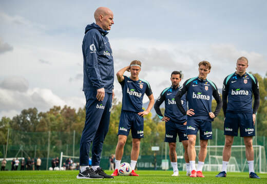 Ståle Solbakken, head coach of the Norwegian national